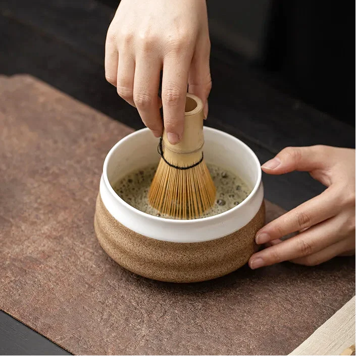 Bol en Céramique ou Porcelaine pour Matcha - Coloris Variés