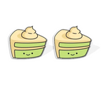 Boucles d'Oreille en Acrylique Matcha Lovers