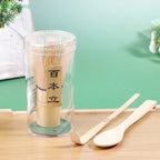 Ensemble de fouet en Bambou et 2 Cuillères pour Matcha
