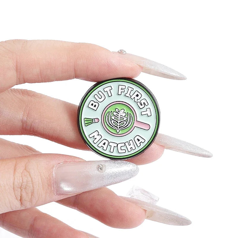 Pins Matcha Lover - Lot de 4