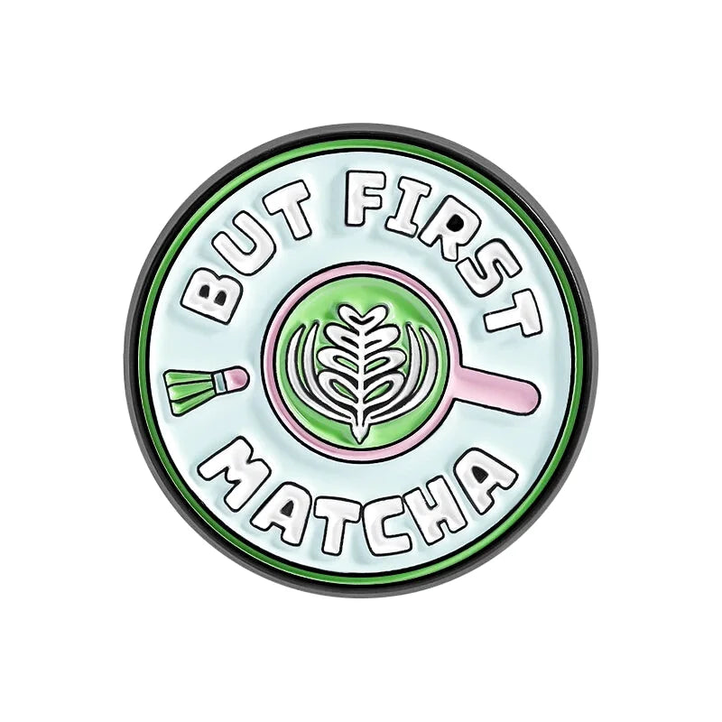 Pins Matcha Lover - Lot de 4