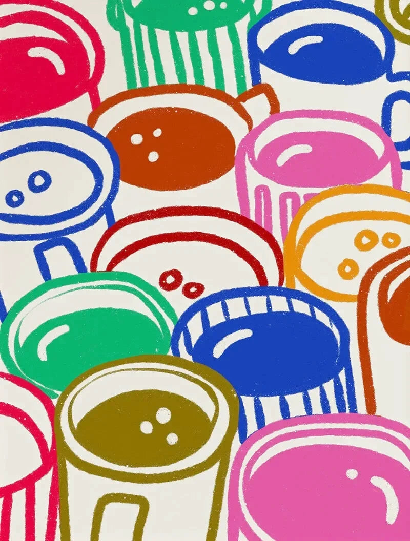 Poster Maximaliste - Tea and Coffee Lovers