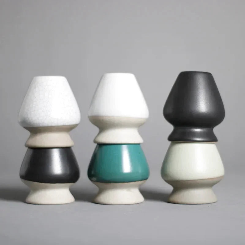 Support en Céramique pour Fouet en Bambou - Matcha Japonais