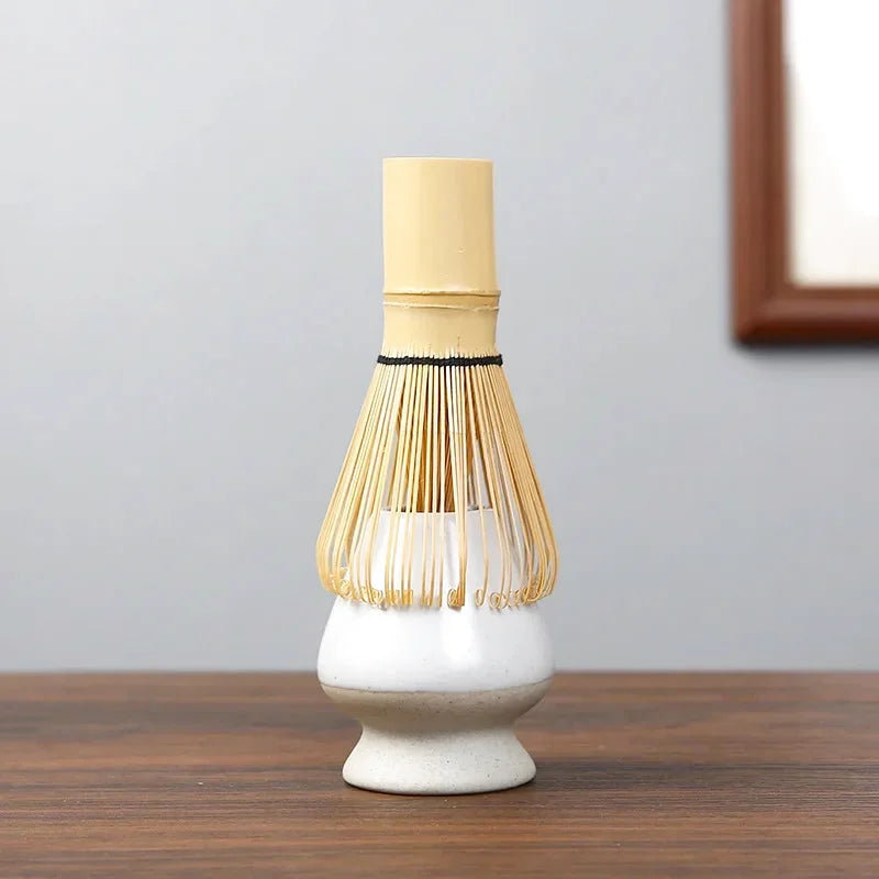 Support en Céramique pour Fouet en Bambou - Matcha Japonais