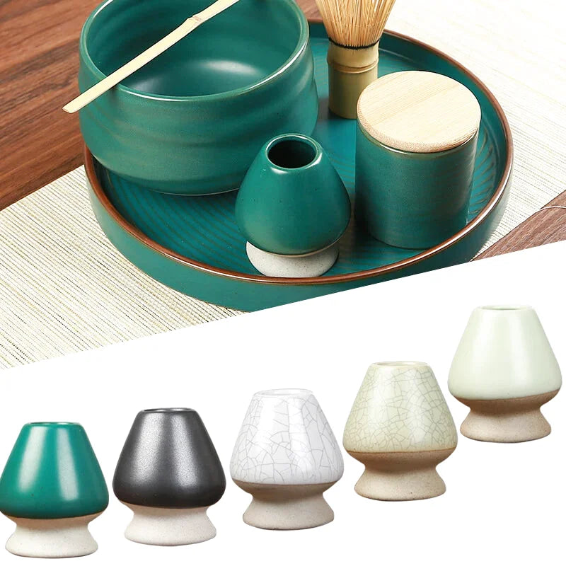 Support en Céramique pour Fouet en Bambou - Matcha Japonais