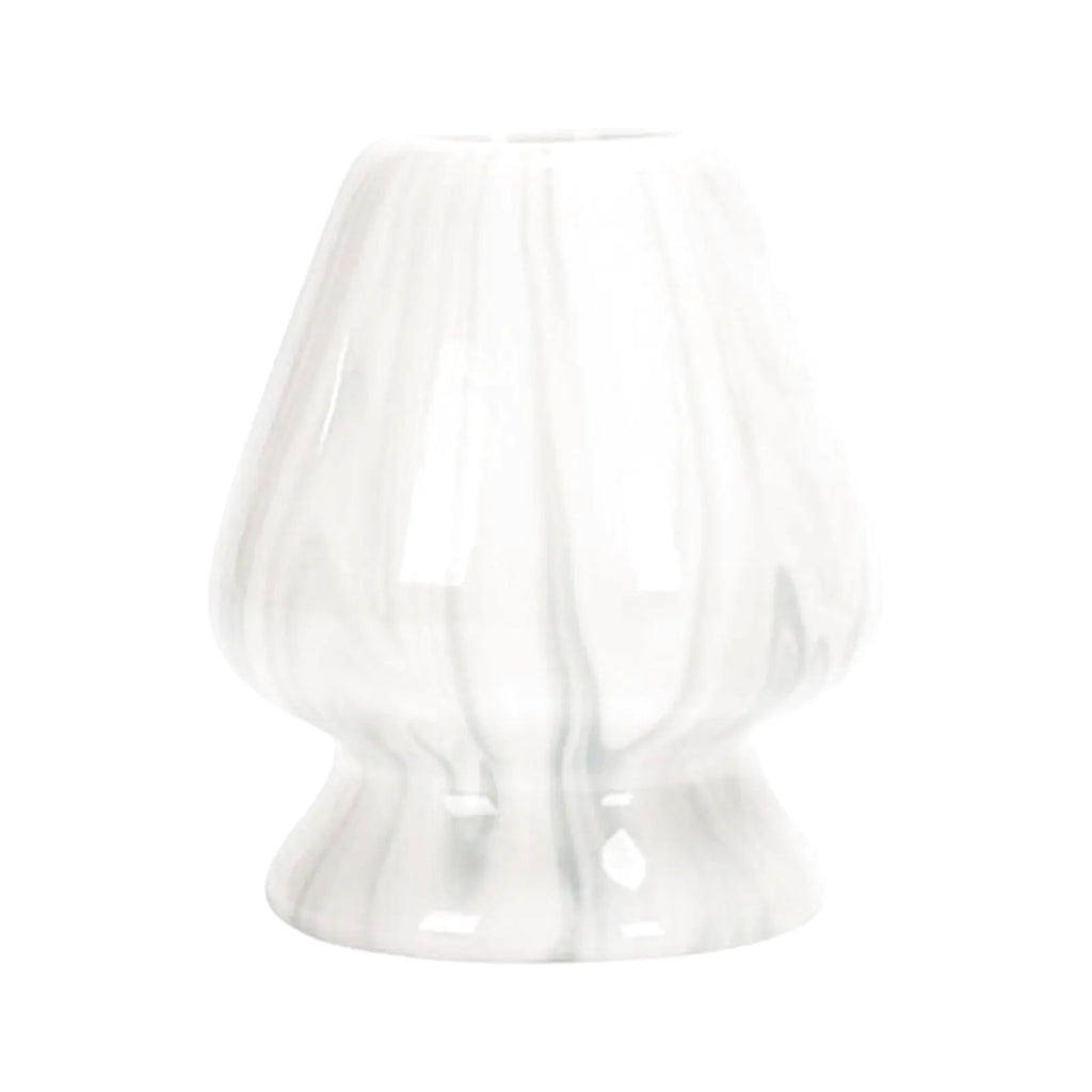Support en Porcelaine pour Fouet en Bambou pour Matcha - Effet Marbré
