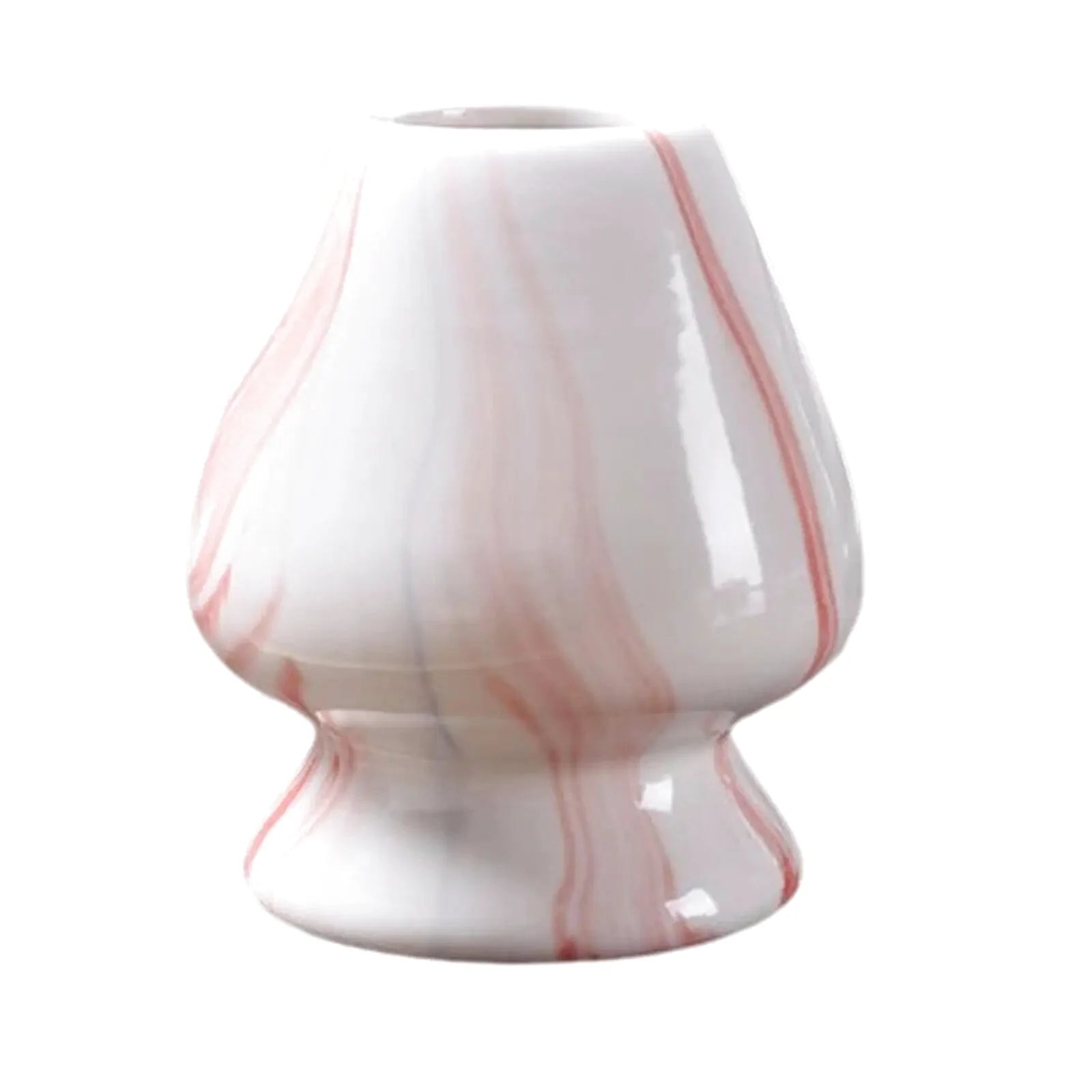 Support en Porcelaine pour Fouet en Bambou pour Matcha - Effet Marbré