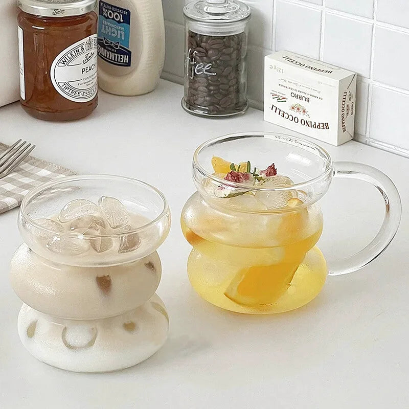 Tasse en Verre Matcha  - Stylée