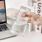 Verre Grande Capacité Idéal Matcha Glacé avec Paille et Couvercle - 600 mL